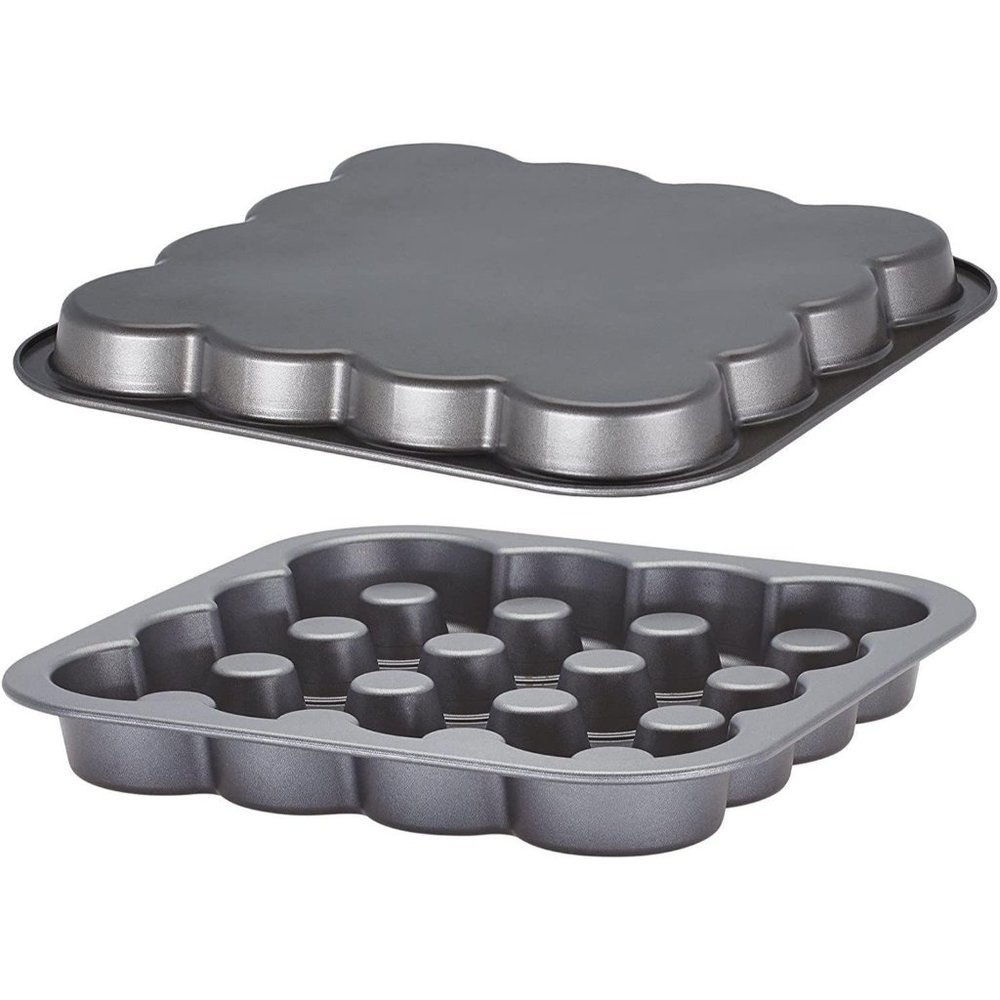 Fillables 2-Piece Non-Stick Square Cake Pan